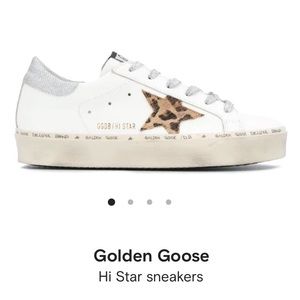 Golden Goose Leopard Hi Star